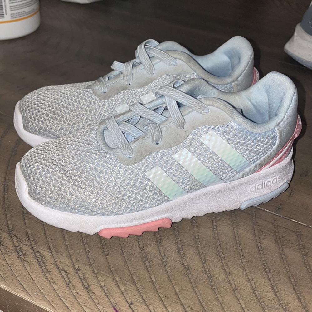 Little girls adidas shoes